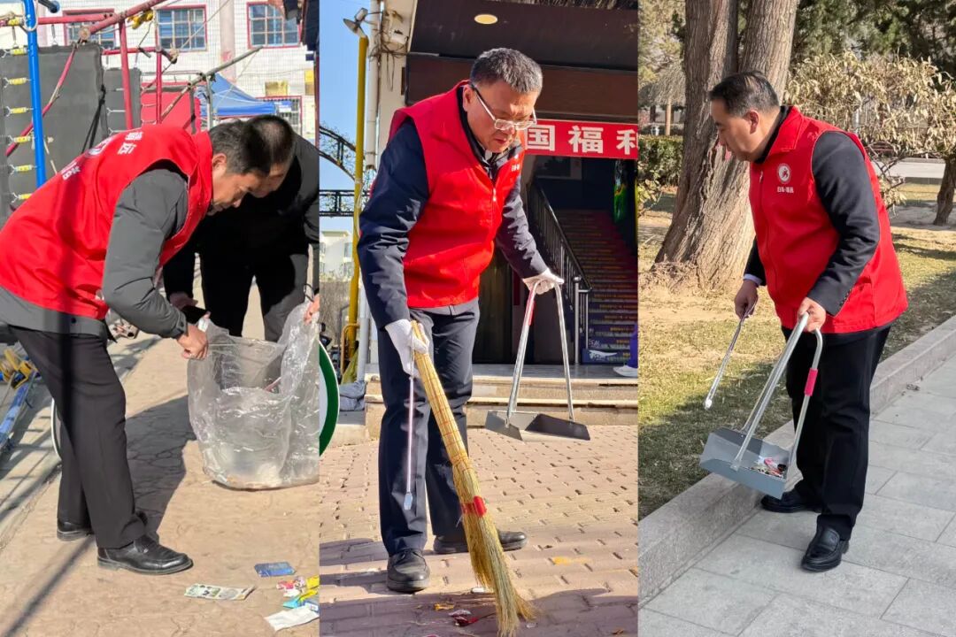 许伟民 李晓清 王有儒等县领导开展“我的靖远我的家”文明志愿服务并推介文明小程序