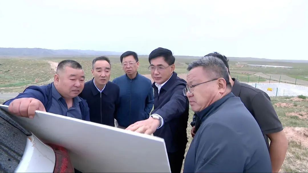 杨建武在靖远县景泰县调研“三北”工程攻坚战推进情况