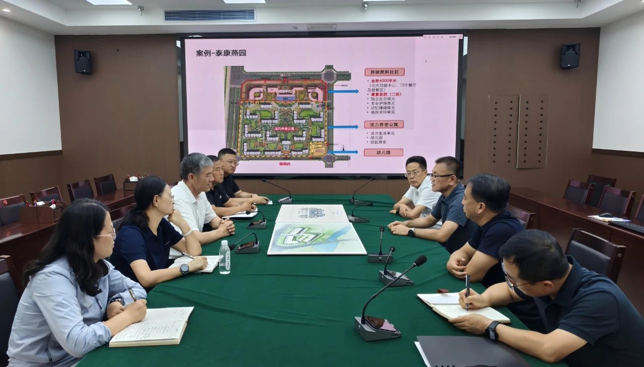 许伟民一行调研指导靖远首家医养结合康养社区项目规划建设和城市精细化管理工作