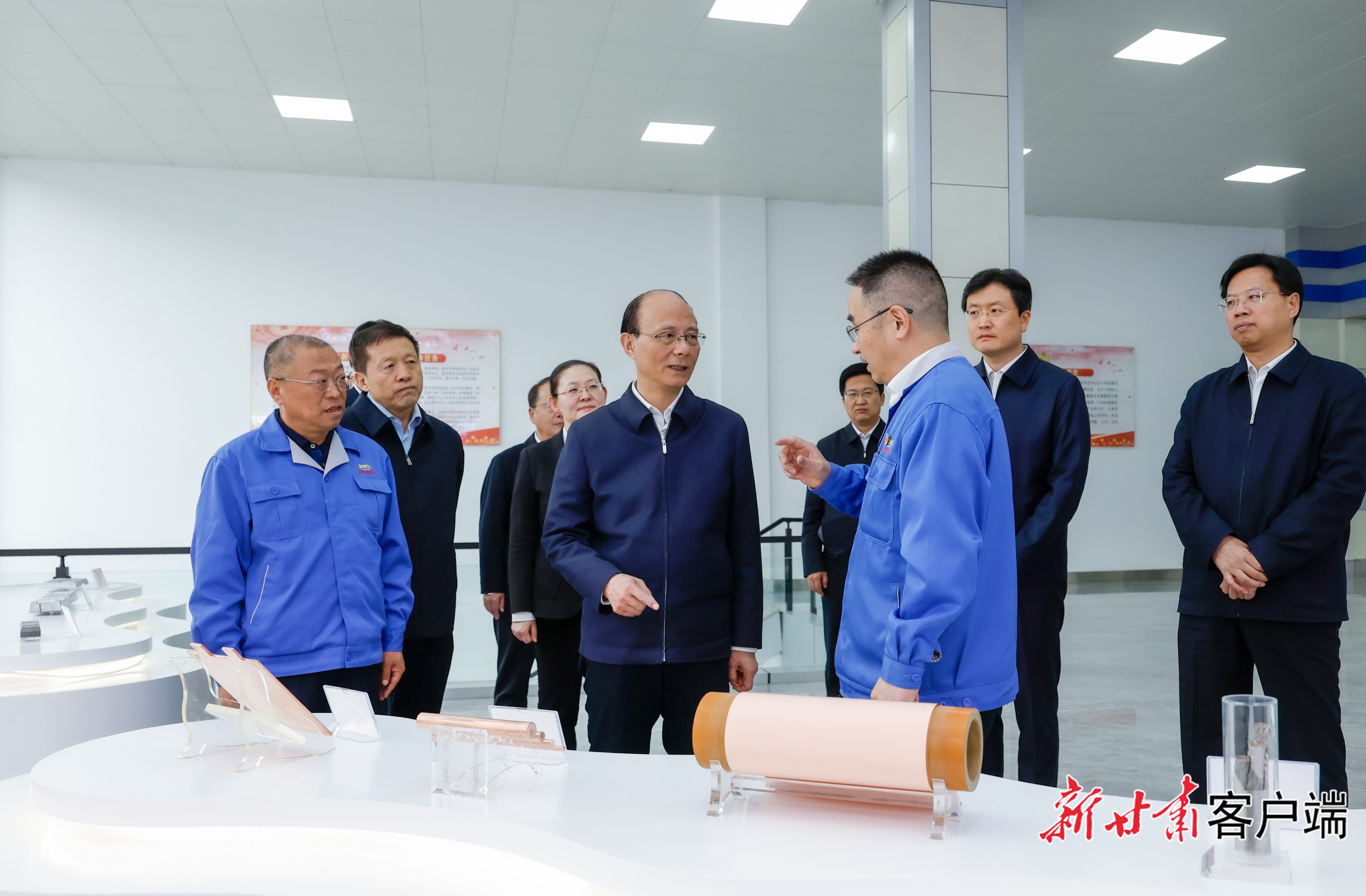 吴晓军在白银市调研时强调 积极推进新型工业化 不断提升产业体系现代化水平