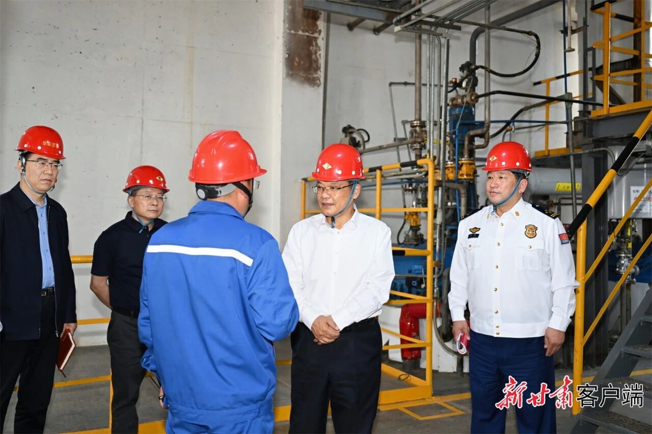 任振鹤在白银市白银区靖远县调研