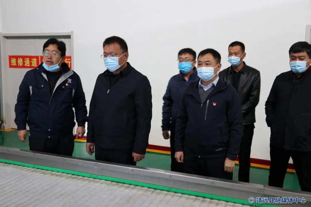 11月2日,县委副书记,代县长许伟民调研检查乡镇重点工作.